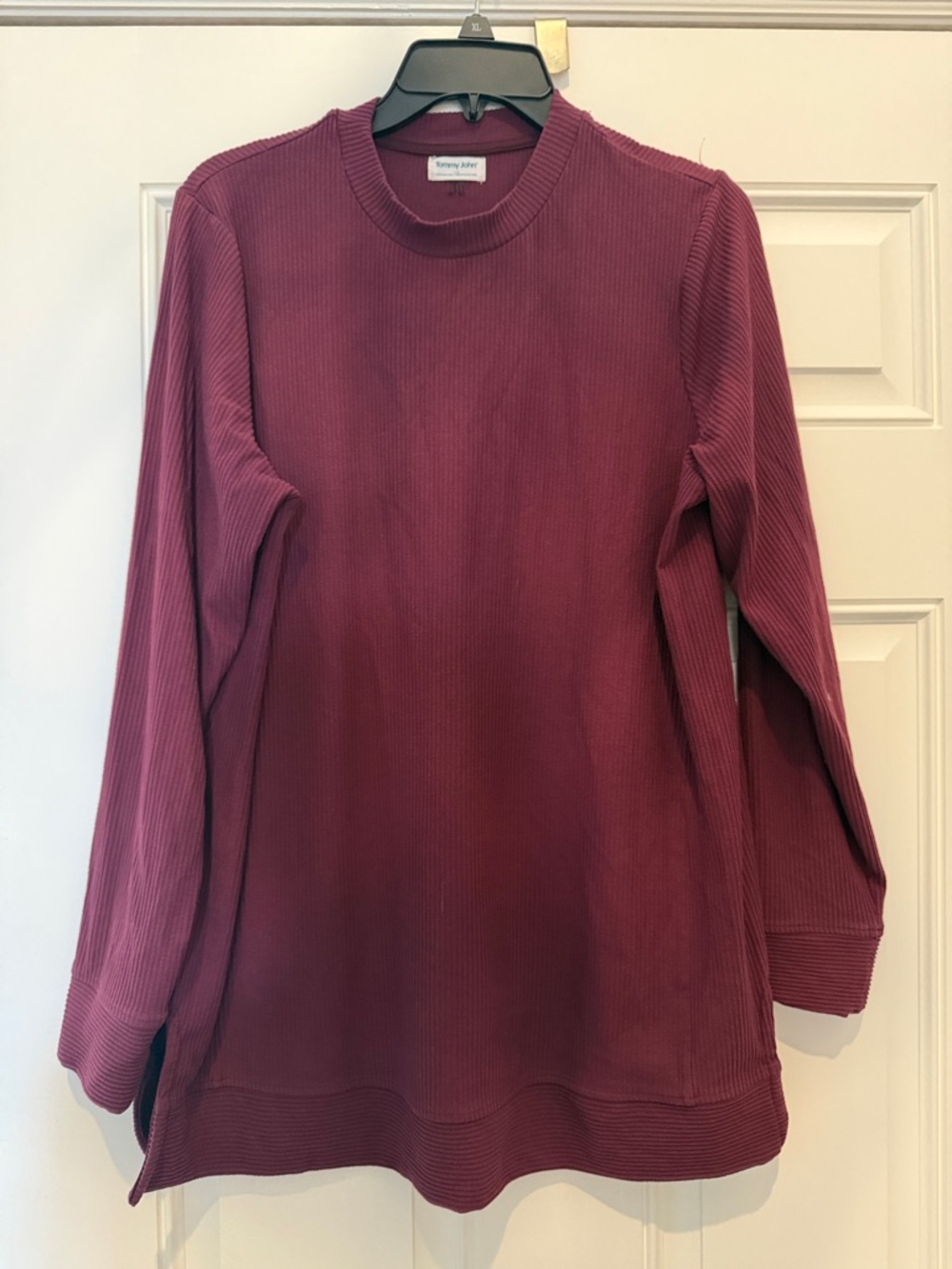 Tommy John Long Sleeved Ribbed Shirt